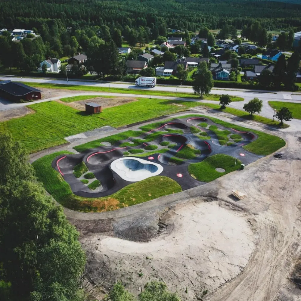 pumptrack sedd ovanifrån