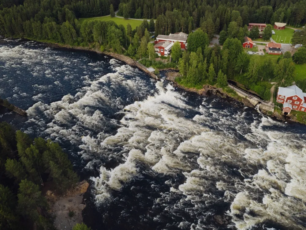 forsande älv sett uppifrån