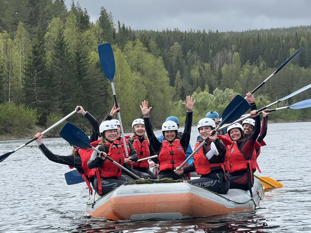 white water rafting