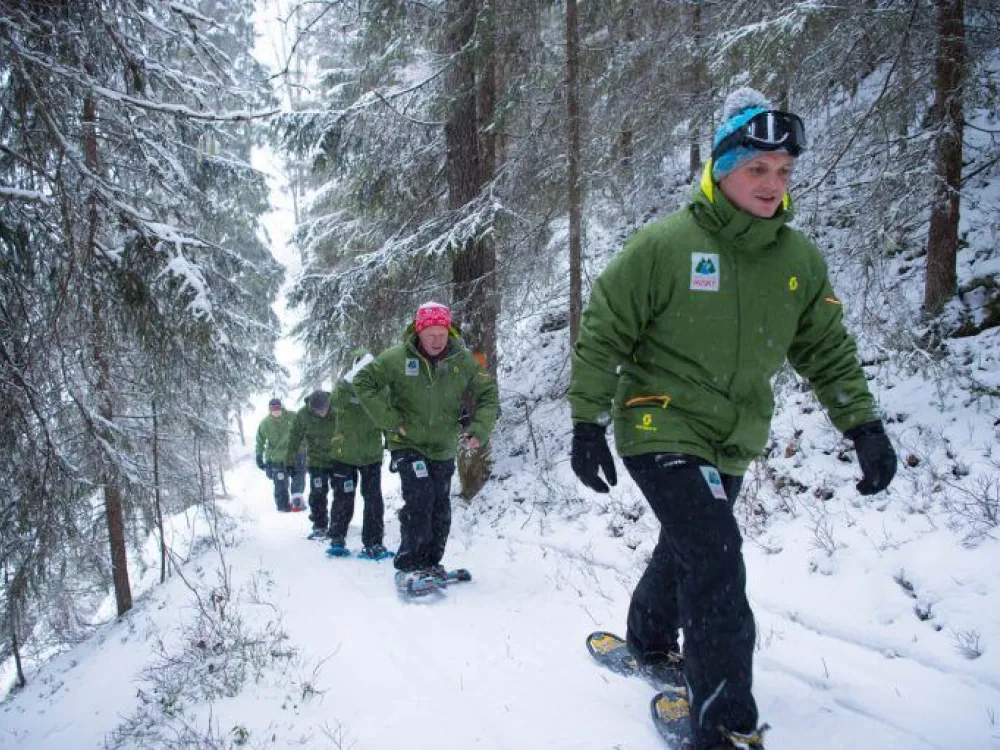 Snöskovandring